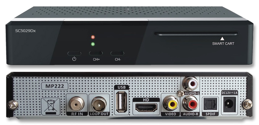 SC5029 - приемник DVB-C HD для CAS Dexin и Conax